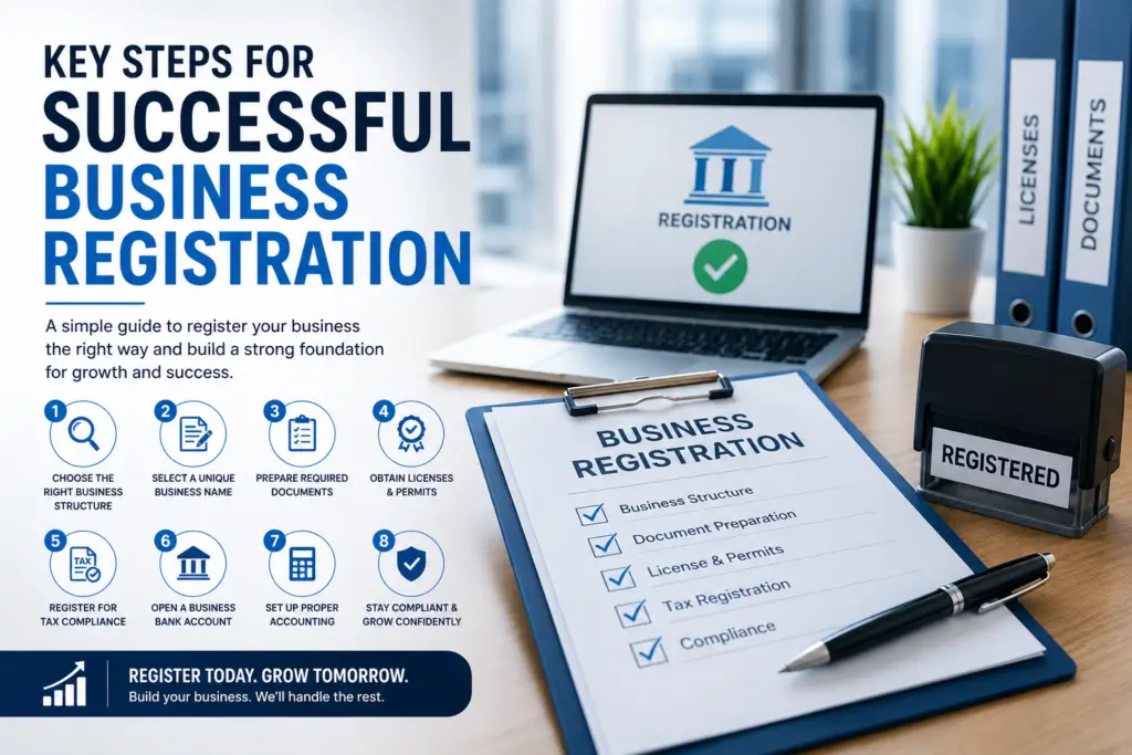 Key steps for successful business registration