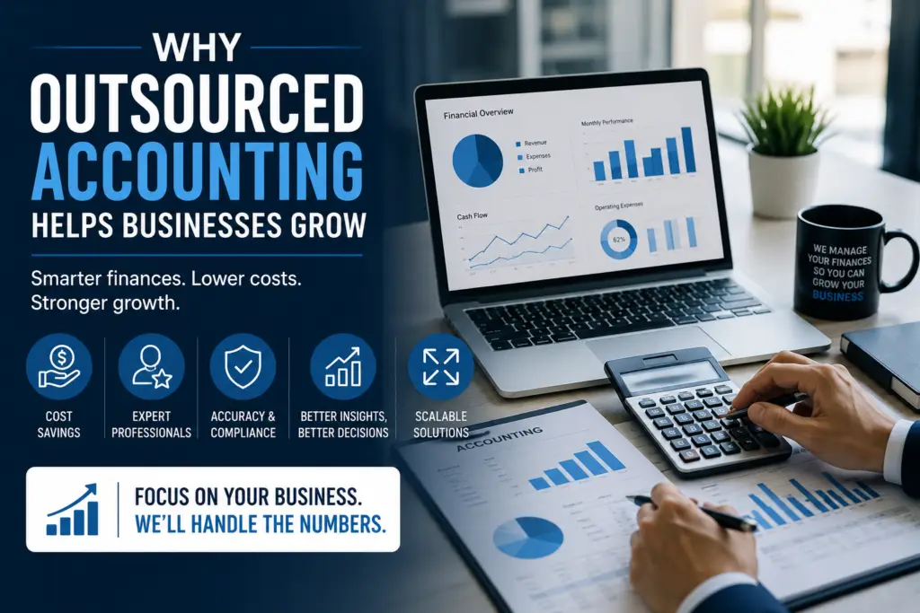 How outsourced accounting helps businesses grow